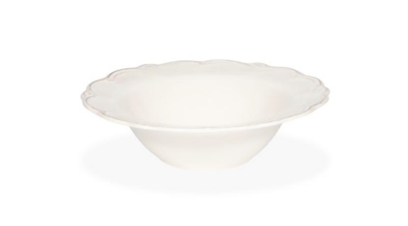 KEP.AL19 Antikolt natúr kerámiatál 28cm, 850ml, Alicia