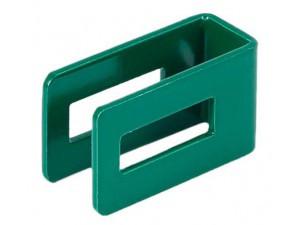 Kerítés falrögzítő elem 70 mm.  fekete, zöld, grafit, 100 db