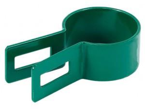 Kerítés végbilincs csőoszlophoz Ø 42 mm.  zöld, grafit,25 db