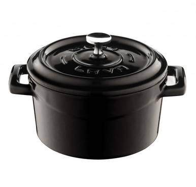 LAVA Mini fekete öntöttvas lábos, 10 cm, 3,5dl,  290021