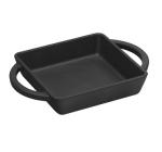 LAVA MINI sütő, öntöttvas, mély, 2 fülű, 12x12 cm, 290018