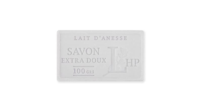 LAV.LHP25100LAI Marseille szappan,növényi olajjal,100g,parabén-tartósítószer-szulfát mentes,hidratáló,celofánban Lait D'Anesse(szamártej)