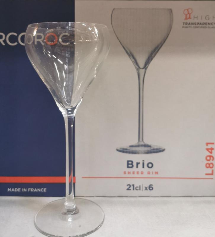 Limunarc Brio talpas pohár, 21 cl, 6 db, 502514