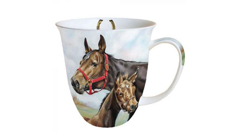 Lovas bögre, AMB.18416370 Horse Love porcelánbögre 0,4L