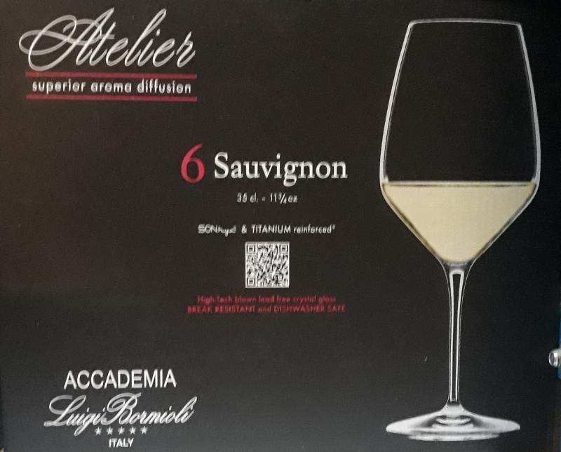 Luigi Bormioli Atelier Sauvignon talpas boros pohár, 35 cl, 6 db, 198210