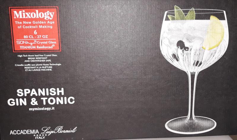 Luigi Bormioli Mixology Spanish Gin and Tonic kehely, 80 cl, 198893