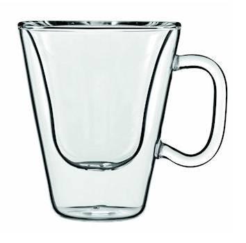 LUIGI BORMIOLI THERMIC GLASS COSTA RICA kávés csésze, 8,5 cl, 2 db, 198186