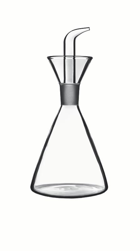Luigi Bormioli Thermic Glass kúp alakú olajtartó, 25 cl, 198135