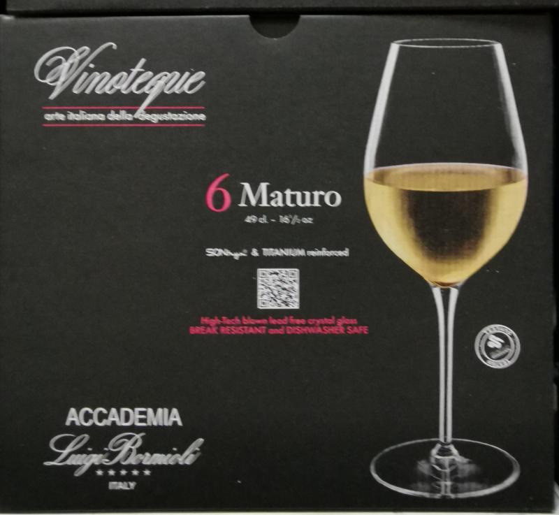 LUIGI BORMIOLI VINOTEQUE MATURO fehérboros pohár, 49 cl, 6 db, 198144