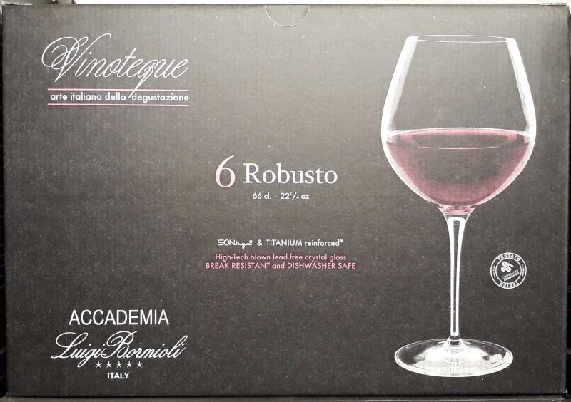 LUIGI BORMIOLI VINOTEQUE ROBUSTO vörösboros pohár, 66 cl, 6 db, 198128