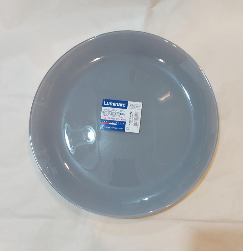 Luminarc Arty desszert tányér 20,5 cm, Brume (szürke), N4148