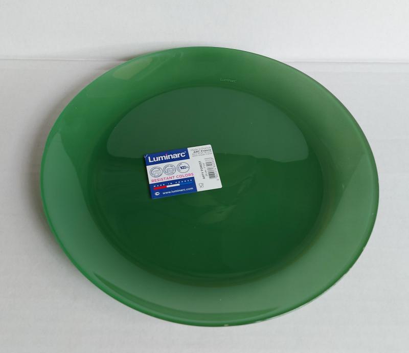 Luminarc Arty desszert tányér 20,5 cm, Forest (zöld), Q2947