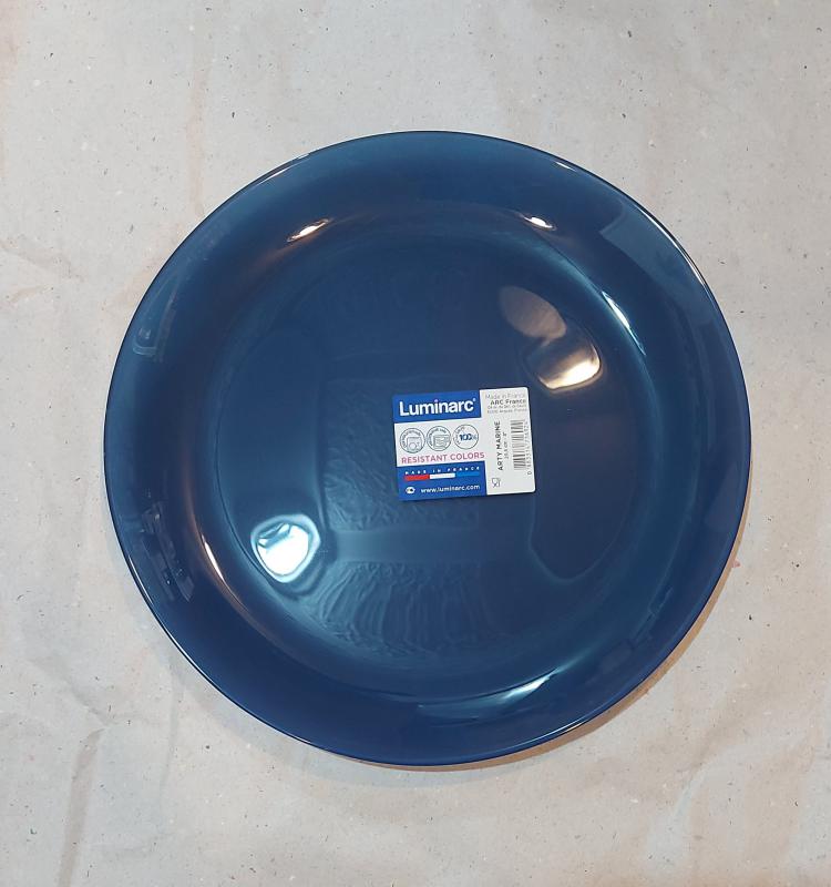 Luminarc Arty desszert tányér 20,5 cm, Marine (tengerkék), P1116