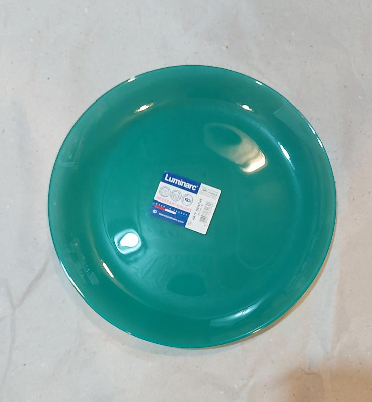 Luminarc Arty desszert tányér 20,5 cm,  Menthe (mentazöld), N4172