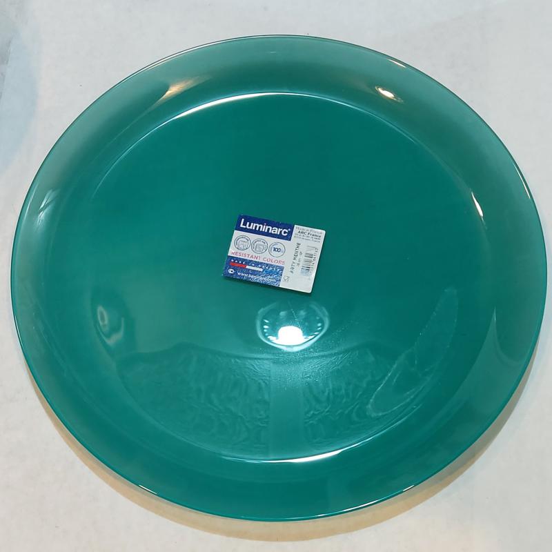 Luminarc Arty lapos tányér 26 cm, Menthe (mentazöld), N4171