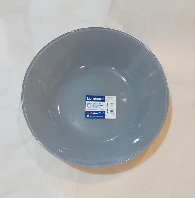 Luminarc Arty mély tányér 20 cm, Brume (szürke), N4150