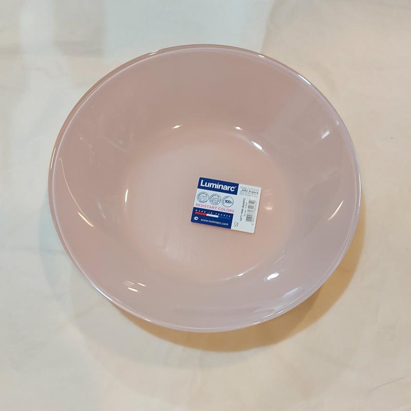 Luminarc Arty mély tányér 20 cm, Pink Quartz (rózsaszín), Q3130