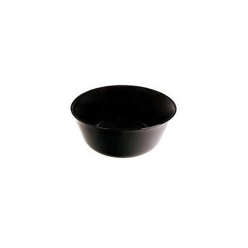 LUMINARC CARINE fekete üveg salátás tálka, 12 cm, 1 db, 501775