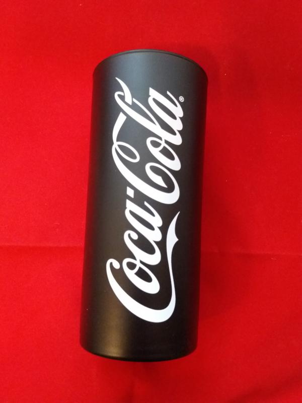 Luminarc Coca Cola Frozen fekete üdítős pohár, 27 cl, 502215