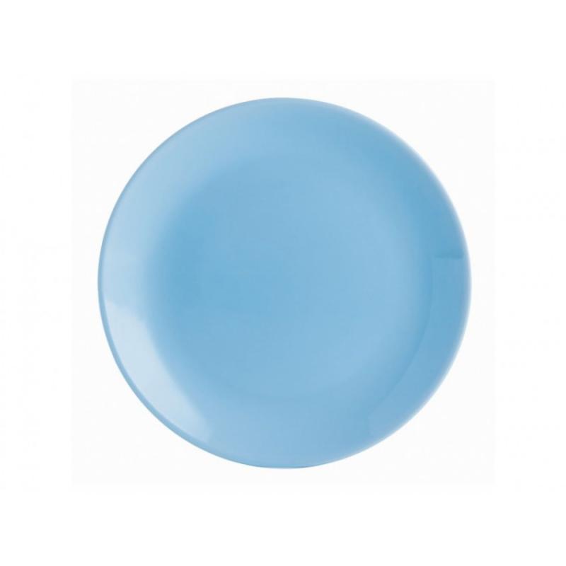 Luminarc DIWALI LIGHT BLUE (v.kék) desszert üveg tányér 19 cm, 1 db