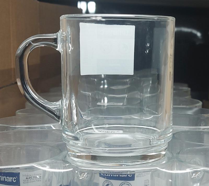 Luminarc füles bögre, átlátszó, 25 cl, 1db, 500462