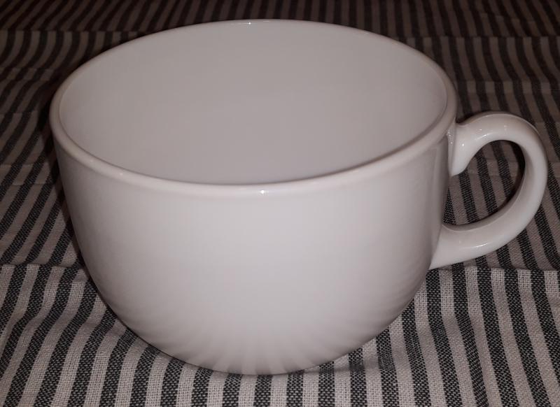 LUMINARC JUMBO bögre, fehér, 72 cl, nagy fehér bögre, 500028