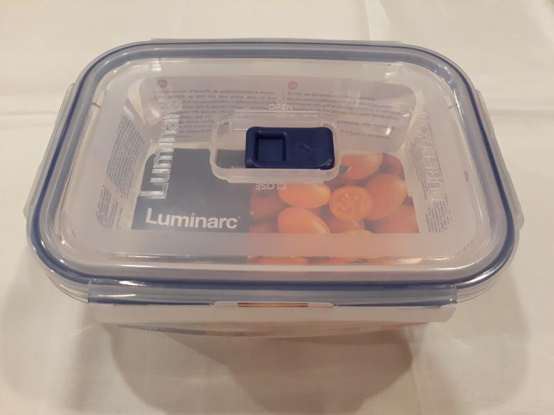 LUMINARC PURE BOX tégl.doboz, 18,5X13,5X6,8 cm, 82 cl, 501084