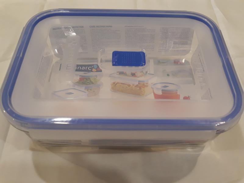 LUMINARC PURE BOX tégl.doboz, 24X18X8 cm, 197 cl, 501069