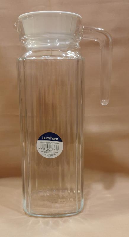 LUMINARC QUADRO hűtőkancsó tetővel, 1,1 liter, 500047