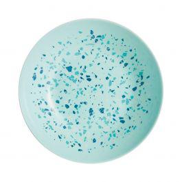 Luminarc Venezia Turquoise (világos türkiz) üveg, mély tányér, 20 cm