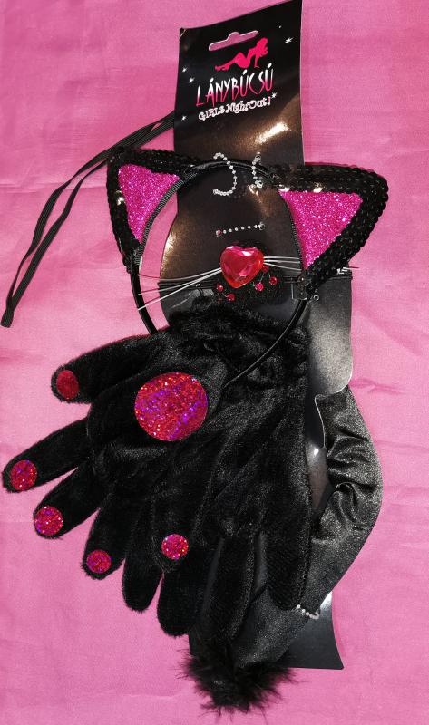 Macska szett lánybúcsúra, 4 részes