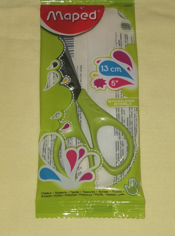 Maped gyerekolló, 13 cm, zöld