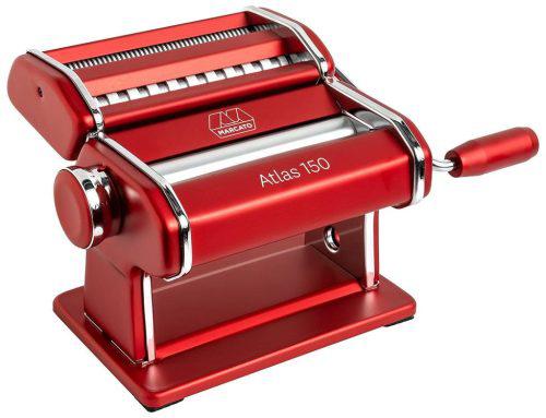 MARCATO ATLAS 150 PIROS tésztagép, 1,6mm és 6mm betéttel, 128008