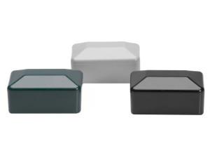 Műanyag kerítés oszlopsapka 20x80 mm oszlopokra. fekete, szürke, zöld, barna, 50db