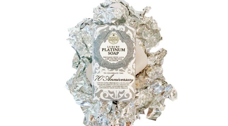 N.D.70th Anniversary, platinum szappan 250g