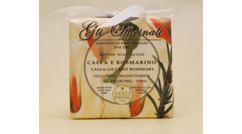 N.D.Gli Officinali,calla-lily and rosemary szappan 200g