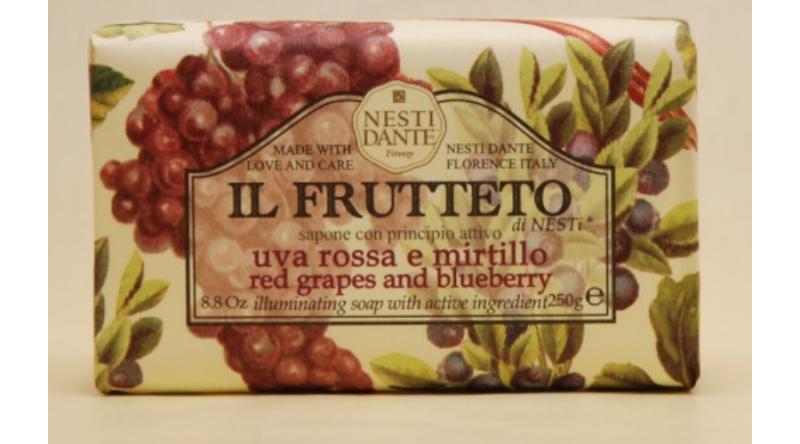 N.D.IL Frutteto,red grapes and blueberry szappan 250g