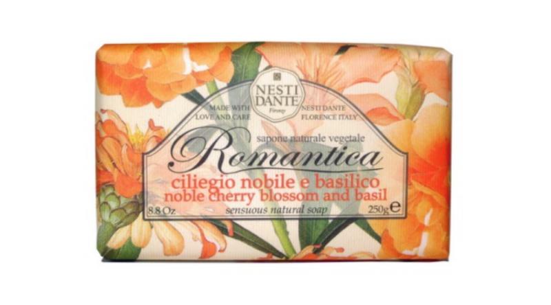 N.D.Romantica,noble cherry blossom and basil szappan 250g