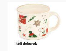 N.S.BGQ241204A Porcelánbögre presszós 100ml, téli dekorok