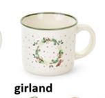 N.S.BGQ251904E Porcelánbögre presszós 100ml, Christmas is coming II. girland