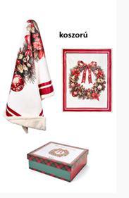 N.S.MD251901A Pléd 130x160cm, díszdobozban, Christmas is coming, koszorú