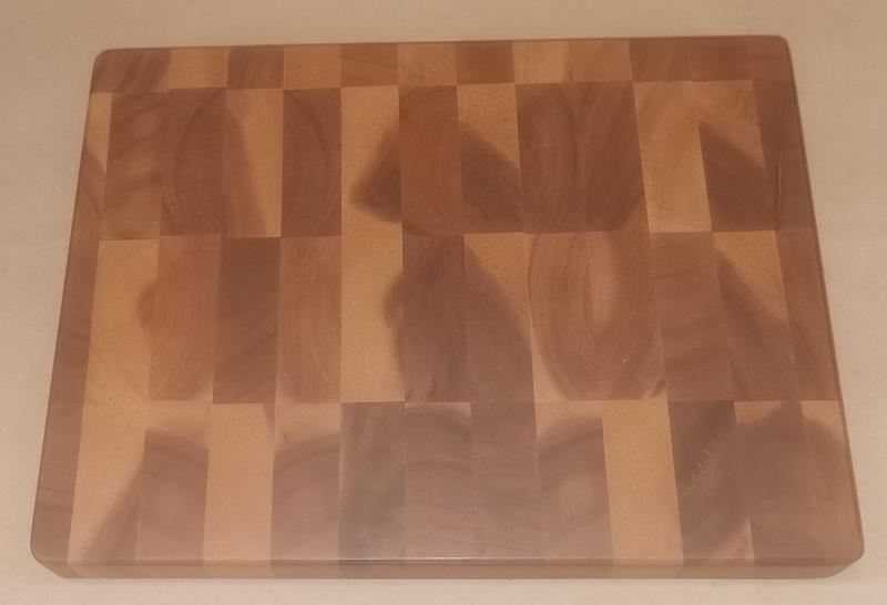 Parawood fa tőkevágó blokk, szögletes, 30x40x4 cm
