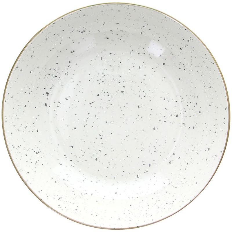 PEPPER B. BIANCO porcelán tányér mély 20,5cm