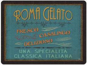 Pimpernel parafa tányéralátét, Lunchtime "Roma", 40x30 cm, 1 db