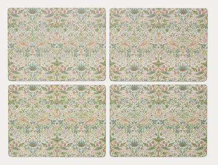 Pimpernel parafa tányéralátét, Strawberry Thief, 40X30 cm, 4 db, 319002