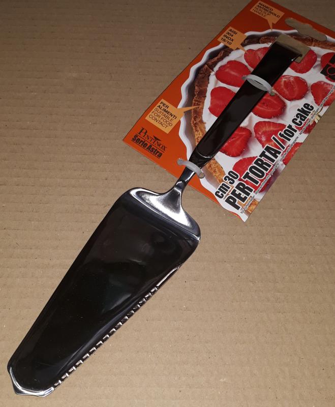 Pintinox Astra rozsdamentes tortalapát/süteménylapát, 30 cm, 144407