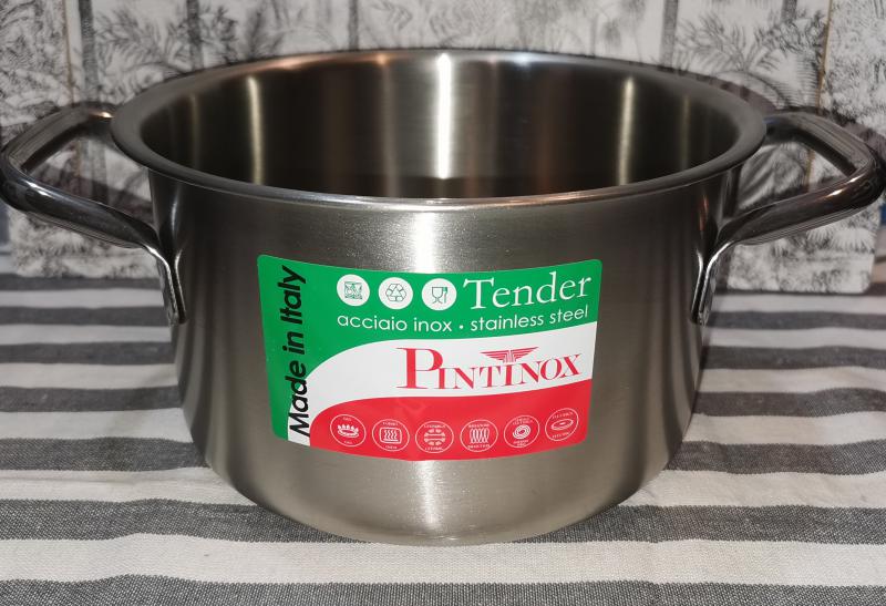 Pintinox Tender rozsdamentes magas lábos, 20 cm, 3,75 liter