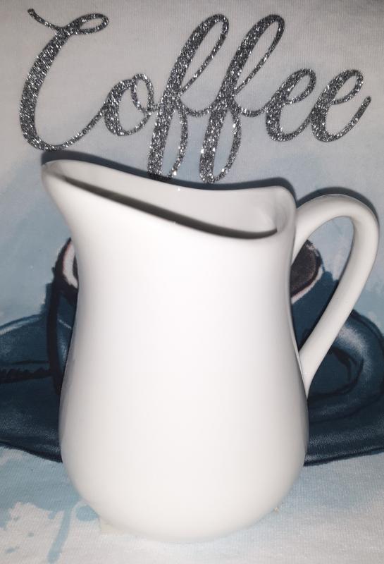 Porcelán tej/tejszínkiöntő, 12 cl