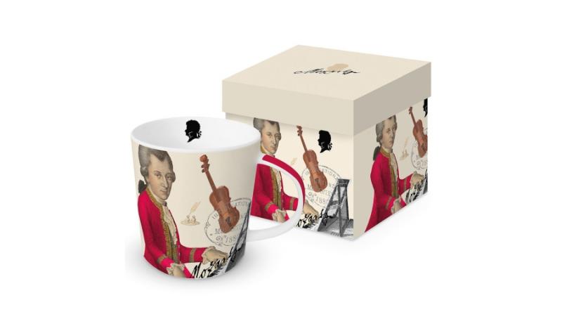 PPD.160303226 Porcelánbögre 0,4l dobozban, Mozarteum