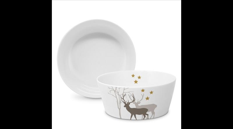 PPD.360802824 Porcelántálka 15cm, 065l, Winter deer white